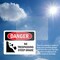 Signmission No Trespassing Steep Grade Danger Sign, Vinyl Decal, 10in W x 7in L, 2PK OS-2PACK-DS-D-710-L-1785 - alternate 2